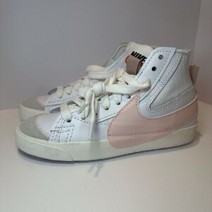 Nike Blazer Mid '77 Jumbo White Pink‎ Casual Sneakers DQ1471-101 Womens Size